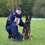 Marin och Brumma på Polishunds SM 2010