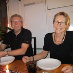 Vi hälsade på Conny och Kerstin i Varberg på hemvägen.