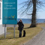 Stående posering vid Smygehuk!
