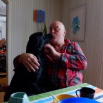 Alltså jag gillar att pussas. Och uppenbarligen gillade Lars-Rune det med! Tror jag i alla fall...