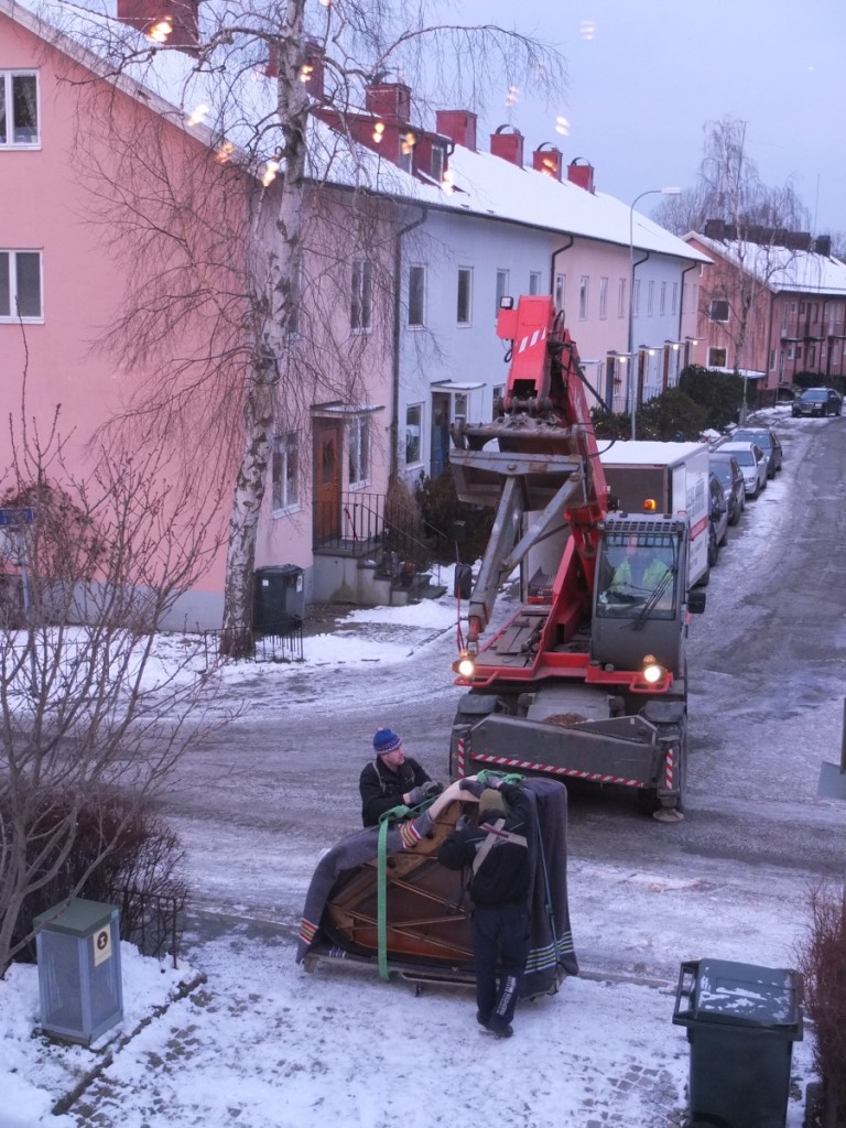 Upphängd och redo.