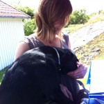 Pia smakar gott.