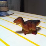 Och så här stor har min nya bror Dino nu!