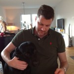 Martin med familj kom och hälsade på!