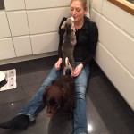 Puss på dig nya matte!